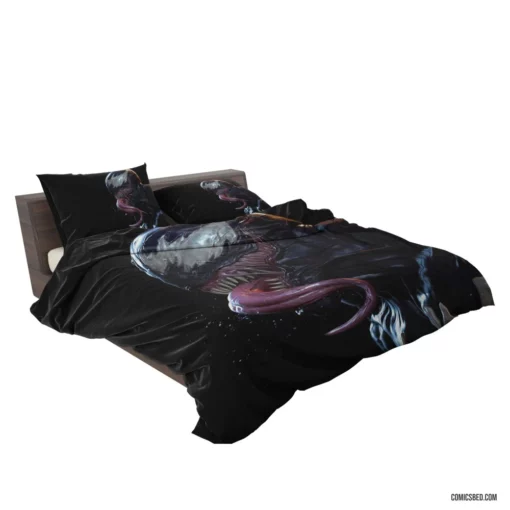 Venom Marvel Vicious Symbiote Unleashed Comic Bedding Set 2