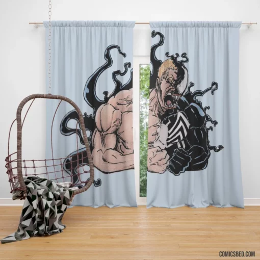 Venom Sinister Symbiote Comic Curtain