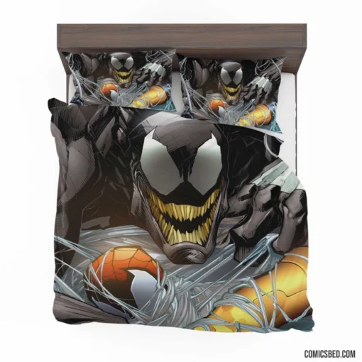 Venom Spider-Man Lethal Encounter Comic Bedding Set 1