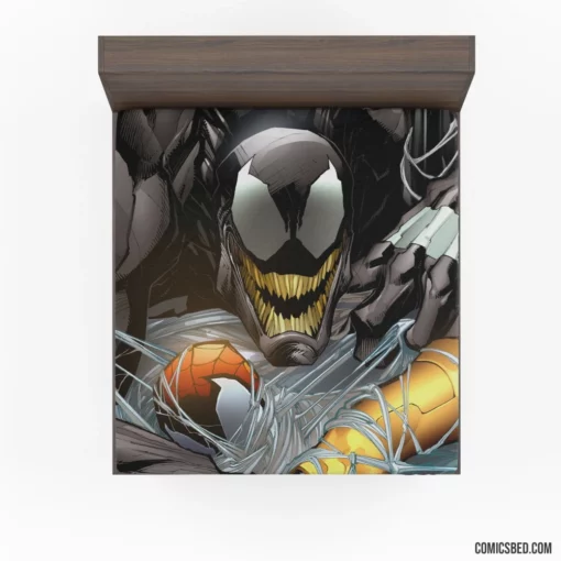 Venom Spider-Man Lethal Encounter Comic Fitted Sheet 1