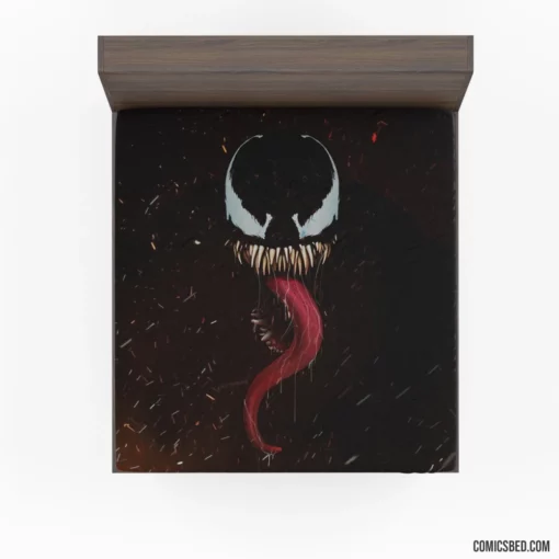 Venom Symbiote Dark Evolution Comic Fitted Sheet 1