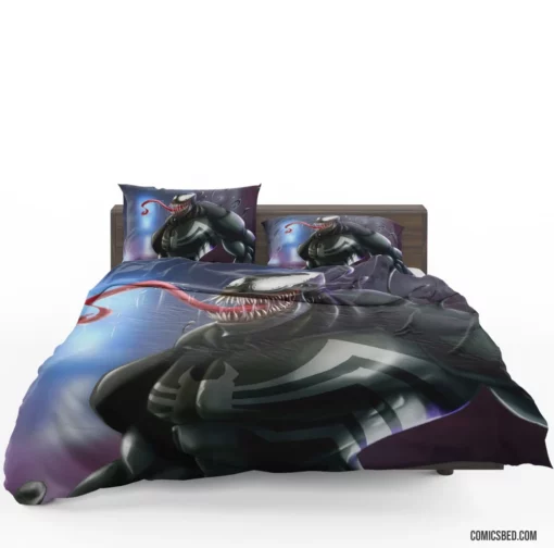 Venom Symbiote Marvel Tale Comic Bedding Set