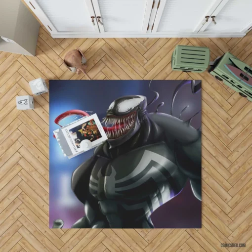 Venom Symbiote Marvel Tale Comic Rug