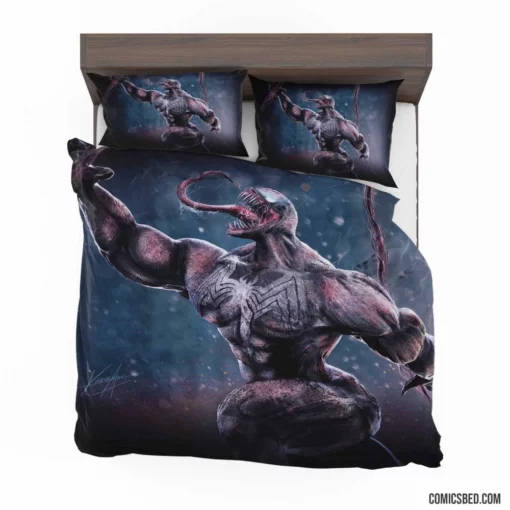 Venom Symbiote Marvel Tales Comic Bedding Set 1