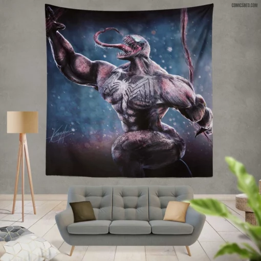 Venom Symbiote Marvel Tales Comic Wall Tapestry