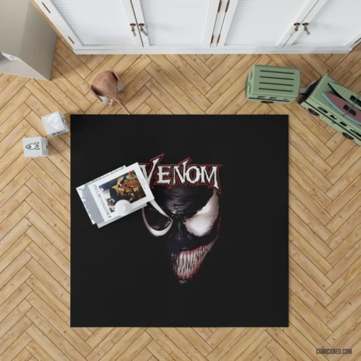 Venom Unleashed Marvel Anti-Hero Chronicles Comic Rug