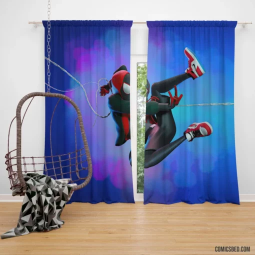 Venom Unleashed Marvel Heroic Battle Comic Curtain