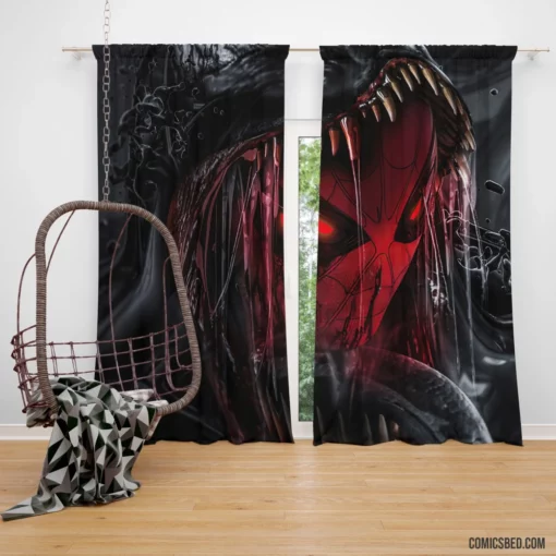 Venom Unleashed Marvel Heroic Conflict Comic Curtain