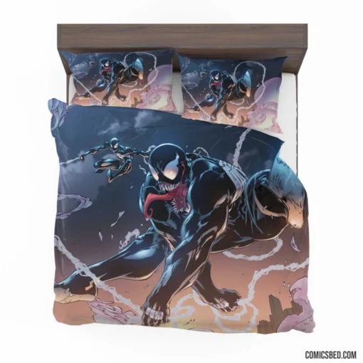 Venom vs. Spider-Man Marvel Conflict Comic Bedding Set 1