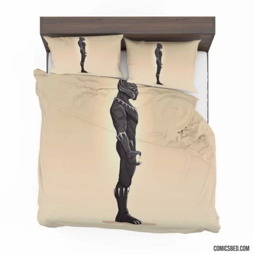 Vibranium Defender Black Panther Quest Comic Bedding Set 1