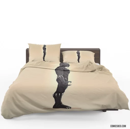 Vibranium Defender Black Panther Quest Comic Bedding Set