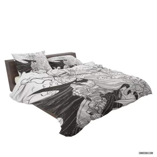 Vigilant Batman DC Guardian of Shadows Comic Bedding Set 2