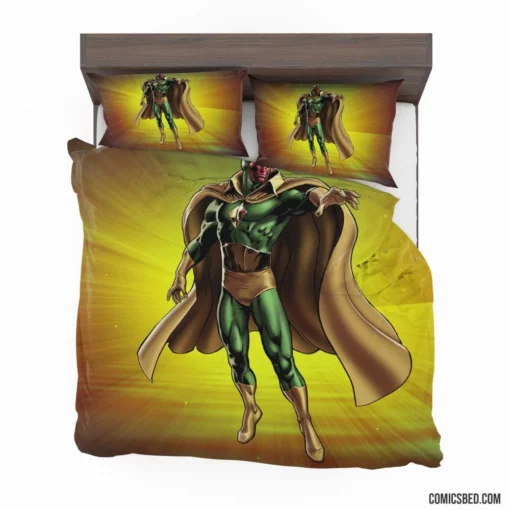 Vision Android Avenger Comic Bedding Set 1