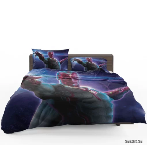 Vision Marvel Android Avenger Comic Bedding Set