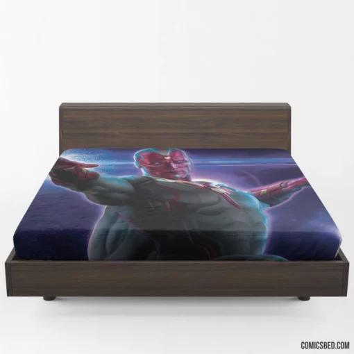 Vision Marvel Android Avenger Comic Fitted Sheet