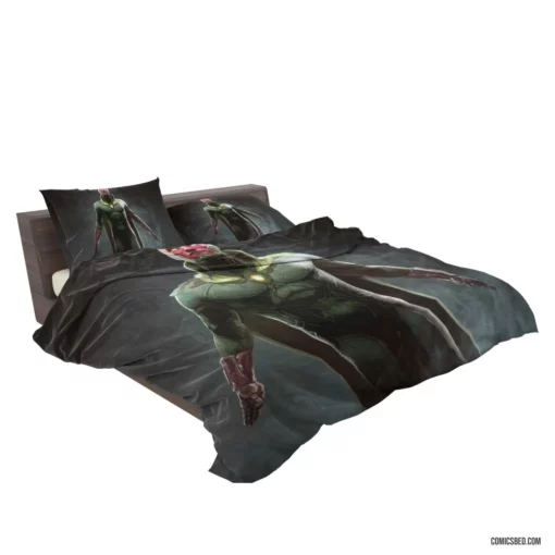 Vision Marvel Synthezoid Avenger Comic Bedding Set 2