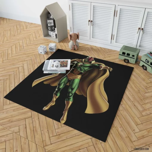 Vision Synthezoid Hero Comic Rug 1