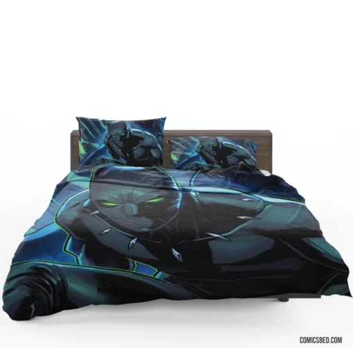 Wakanda Unveiled Black Panther Tale Comic Bedding Set