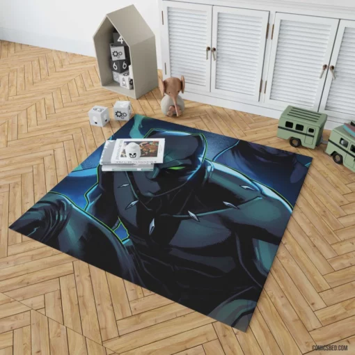 Wakanda Unveiled Black Panther Tale Comic Rug 1