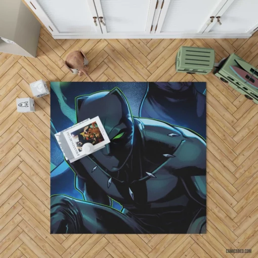 Wakanda Unveiled Black Panther Tale Comic Rug