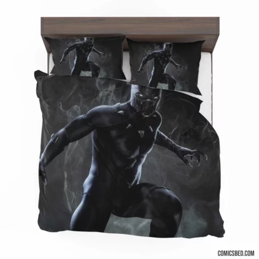 Wakandan King Black Panther Rule Comic Bedding Set 1