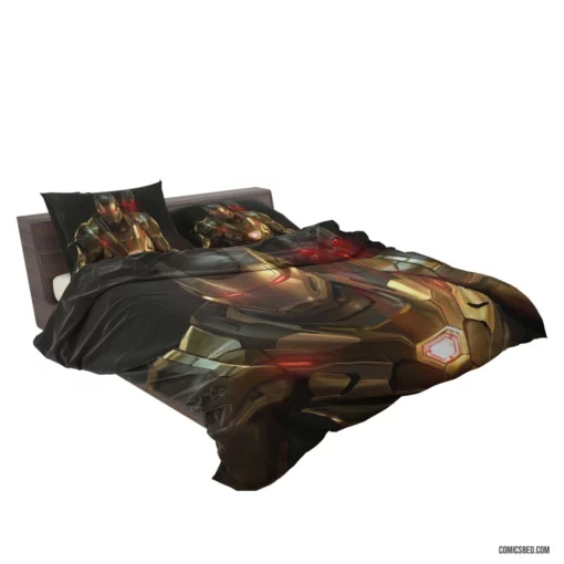 War Machine Marvel Armored Avenger Comic Bedding Set 2