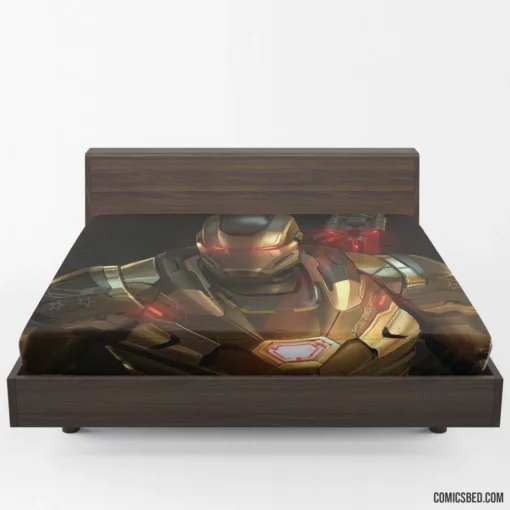 War Machine Marvel Armored Avenger Comic Fitted Sheet