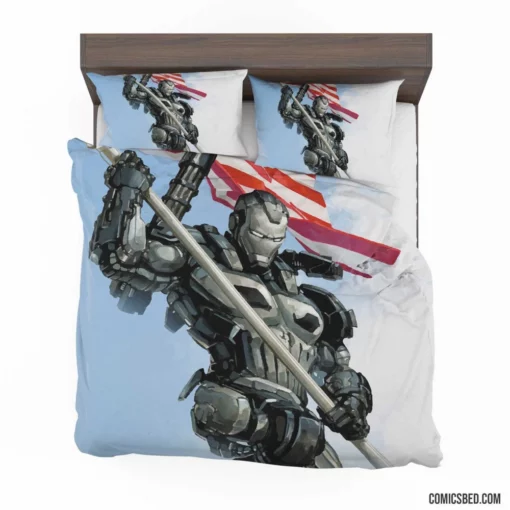 War Machine Marvel Armored Hero Comic Bedding Set 1