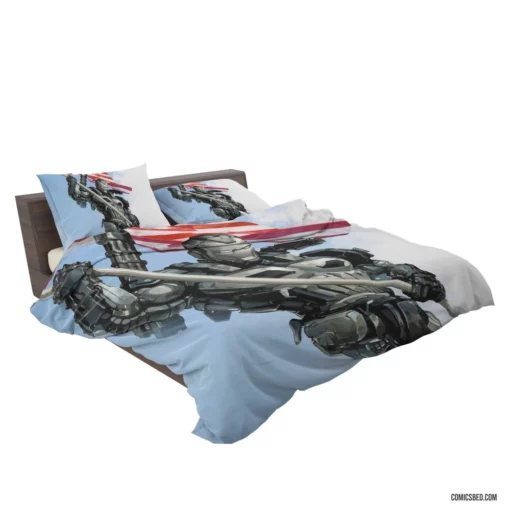 War Machine Marvel Armored Hero Comic Bedding Set 2