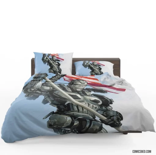 War Machine Marvel Armored Hero Comic Bedding Set