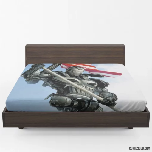 War Machine Marvel Armored Hero Comic Fitted Sheet