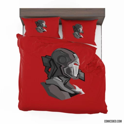 War Machine Marvel Iron Hero Comic Bedding Set 1