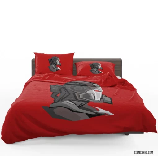 War Machine Marvel Iron Hero Comic Bedding Set