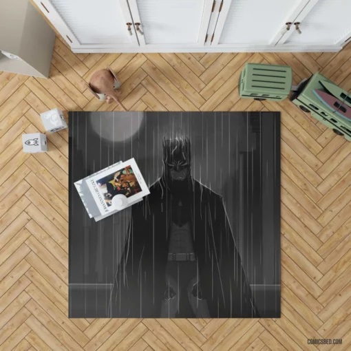 War of the Rogues Batman Villainous Confrontation Comic Rug