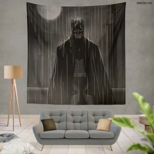 War of the Rogues Batman Villainous Confrontation Comic Wall Tapestry