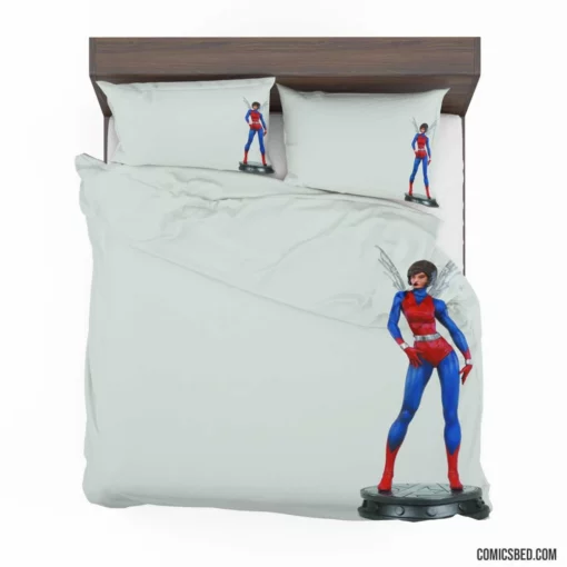 Wasp Marvel Aerial Avenger Comic Bedding Set 1