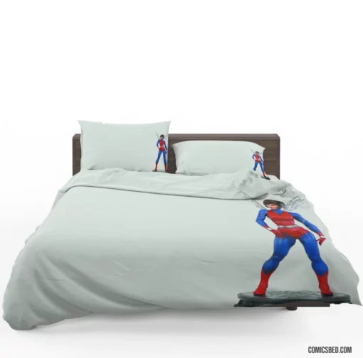 Wasp Marvel Aerial Avenger Comic Bedding Set