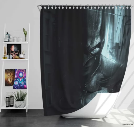 Wayne Legacy Batman Beyond Comic Shower Curtain