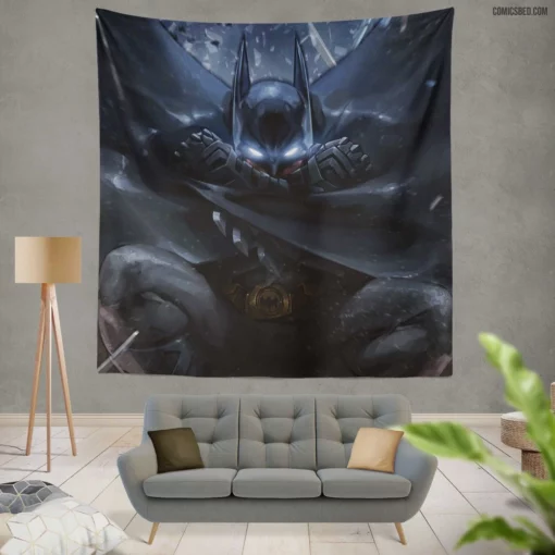 Wayne Legacy Batman Reborn Comic Wall Tapestry