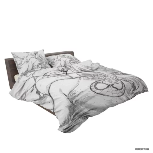 Web-Slinger Battlefront Showdown Comic Bedding Set 2