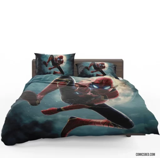 Web-Slinger Dilemma Balancing Act Comic Bedding Set