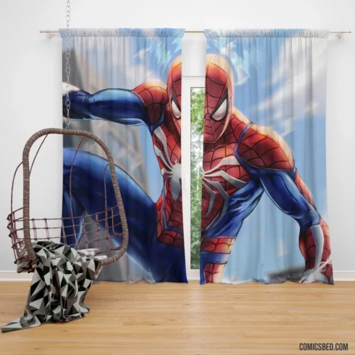 Web-Slinger Resolve Heroic Legacy Comic Curtain