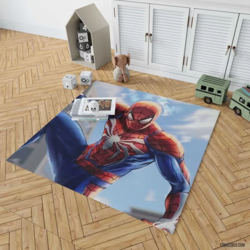 Web-Slinger Resolve Heroic Legacy Comic Rug 1