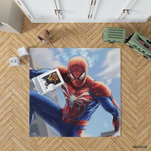 Web-Slinger Resolve Heroic Legacy Comic Rug