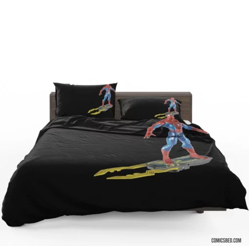 Web-Slinging Adventures Marvel Spider-Man Comic Bedding Set