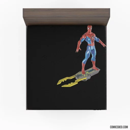 Web-Slinging Adventures Marvel Spider-Man Comic Fitted Sheet 1