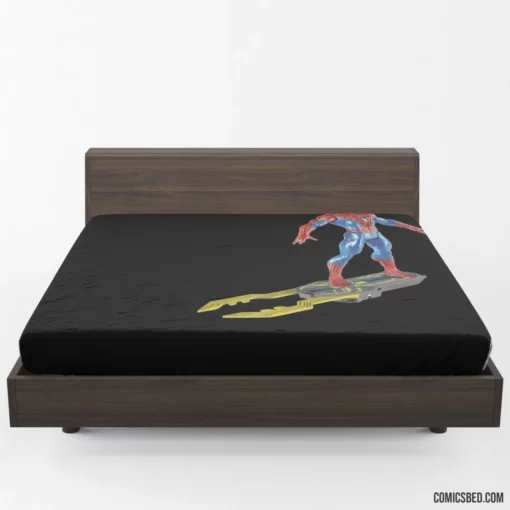 Web-Slinging Adventures Marvel Spider-Man Comic Fitted Sheet