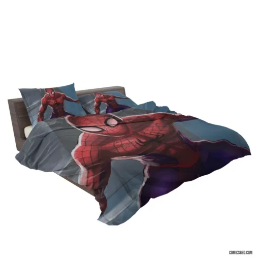 Web-Swinging Chronicles Hero of New York Comic Bedding Set 2