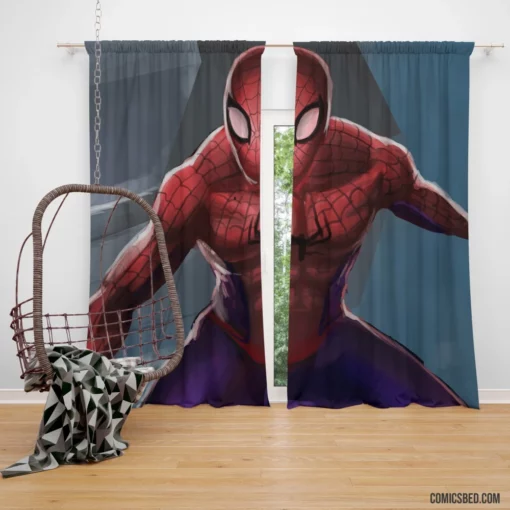 Web-Swinging Chronicles Hero of New York Comic Curtain