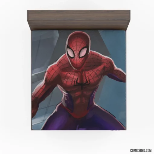 Web-Swinging Chronicles Hero of New York Comic Fitted Sheet 1